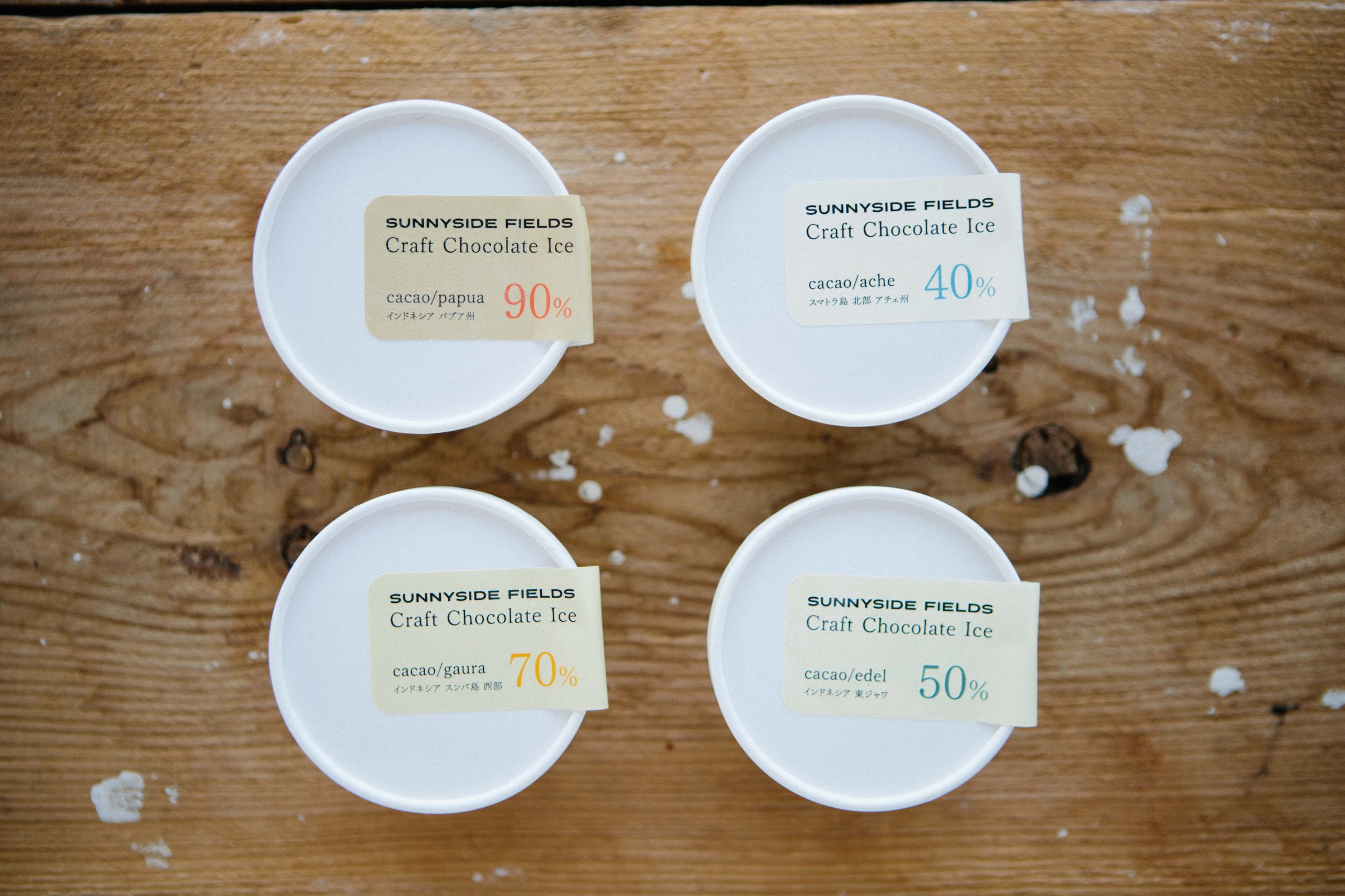 チョコレートのことvol.1 / 四季を楽しむアイスクリームとカカオの個性